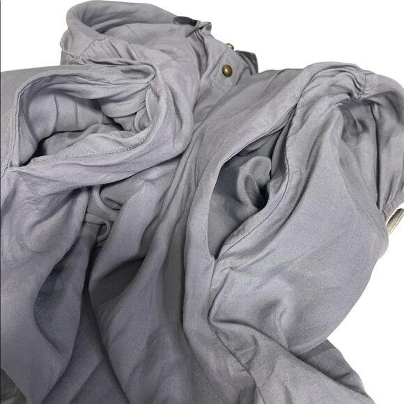 Anthropologie Maeve Ruffles Sleeveless Rayon Dress - Picture 5 of 9